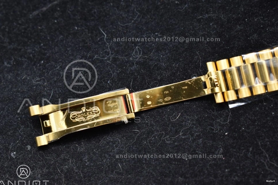 228238 Day VR3255 Green 1:1 President Weight) Roman (Gain 40 on Date Dial Best Bracelet Edition YG ARF 0327